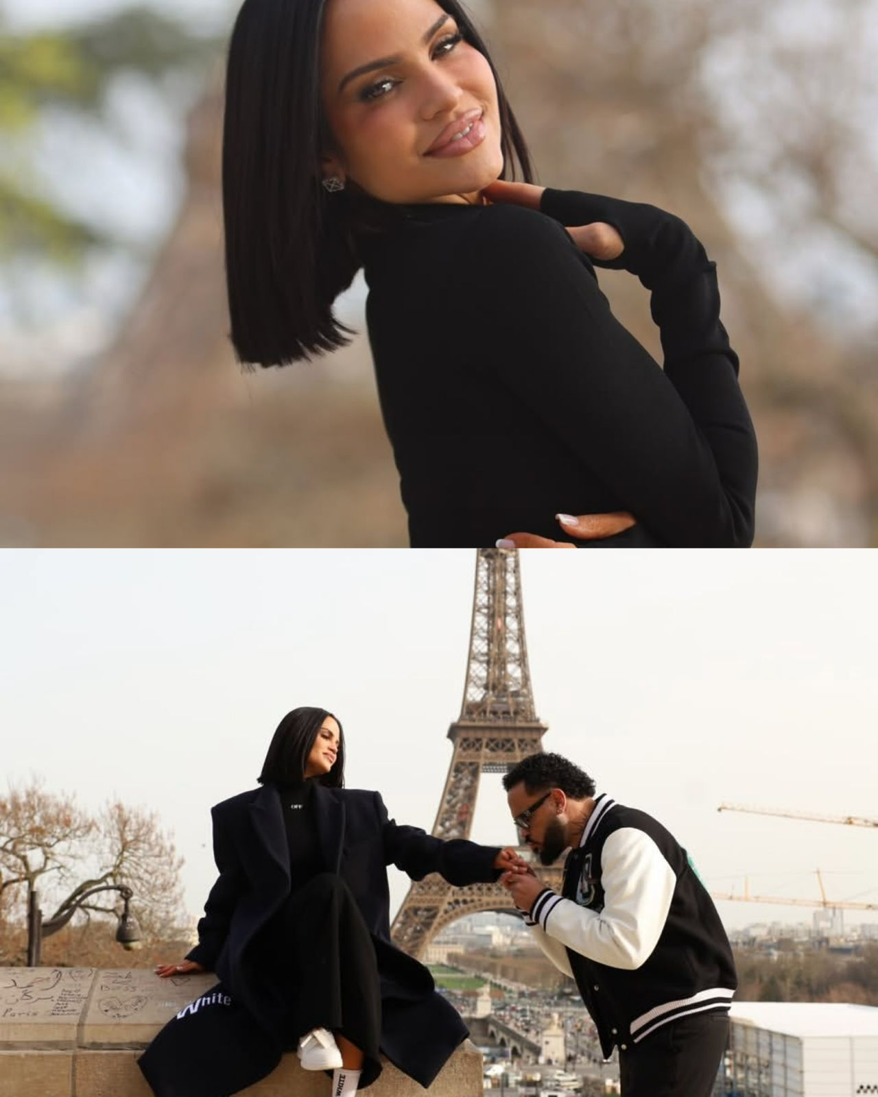 Raphy Pina sorprende a Natti Natasha con un momento mágico en París ...